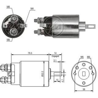 SOLENOIDE MOTORES HITACHI