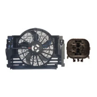 ELECTROVENTILADOR BMW: X5 3.0 99'- 06' ; 4.4 99'- 06' ; 4.6 99'- 06'   CON ENC.  - FLUJO: ASPIRANTE -  SENTIDO GIRO: HORARIO - EXT: 450 - POTENCIA: 15