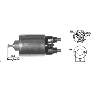 SOLENOIDE MITSUBISHI 12V GM-OPEL VAUXHALL- RENAULT MASTER