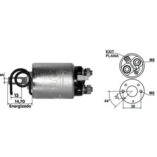 SOLENOIDE HITACHI 12V NISSAN MAXIMA