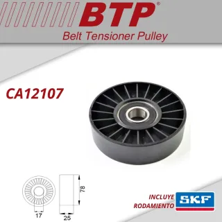 TENSOR POLY V PEUGEOT 206 / 406 / 607 2.0 16V Y 2.2 16V MOTOR EW10J4 OEM: 5751.60 VKM 33020 F-125051 MEDIDAS: 78X25 INT: 17