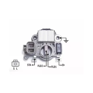 REGULADOR DE VOLTAJE MITSUBISHI - 12V MONTERO-NISSAN QUEST (IMPORTADO)