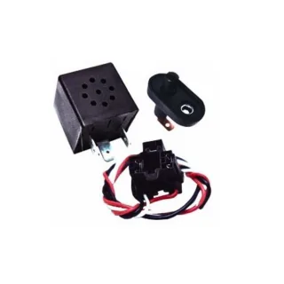 AVISADOR SONORO 80A.12V.=9168 KIT ALARMA INTERMITENTE