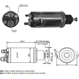 SOLENOIDE DELCO REMY 24V MOTOR 28 MT