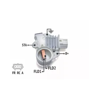 REGULADOR DE VOLTAJE 12V.FORD- FOCUS (IMPORTADO)