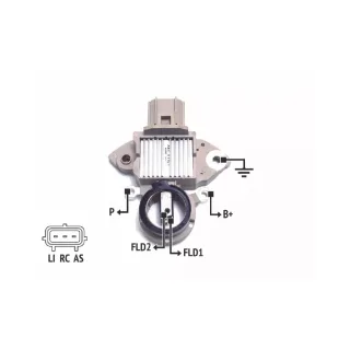 REGULADOR DE VOLTAJE MITSUBISHI 12V. FORD- LINCOLN- MAZDA- MERCURY (IMPORTADO)