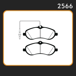 PASTILLAS DE FRENO  PEUGEOT CITROEN JUMPY II 1.6- 2.0 HDI 07/ FIAT SCUDO II 1.6- 2.0 07/  EXPERT II TEPEE 1.6-2.0 07/  LAR. 162 ANC. 66.7 ESP. 18.9 PO