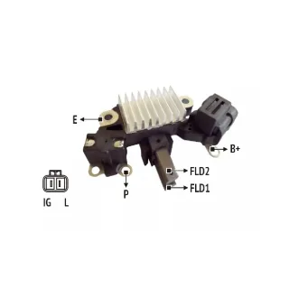 REGULADOR DE VOLTAJE 12V HITACHI SERIE  IMPORTADO OEM = L1100G7340 / L190G33401 / L190G5340 / L190G7340