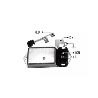 REGULADOR DE VOLTAJE INDIEL REN.9/11/TRAF.1.4 DIESEL/R11/18/TRAF.1.6 (NACIONAL)