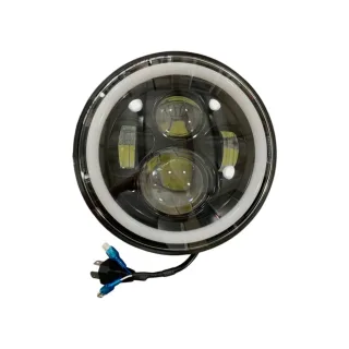 FARO REDONDO 7" (JEEP RENGADE) OJO DE ANGEL CON GIRO 12-24V