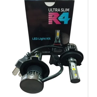 CREE LED H4 R4 ULTRA SLIM, SIN COOLER, CON DISIPADOR 24.000 LM