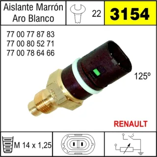 BULBO TEMPERATURA RENAULT LAGUNA -19 -21