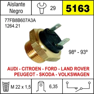 BULBO ELECTROV VW GOLF-SANTANA-POLO 98/93