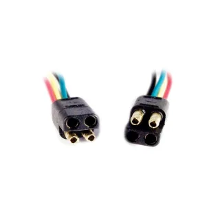 FICHA 4 VIAS CUADRADA (2 HEMBRAS - 2 MACHOS) (10)