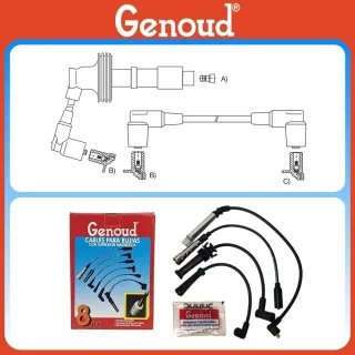 CABLE BUJIA VOLVO 850 10S-20S GLE-GLT 2.0-2.5-850AWD