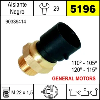 BULBO ELECTROV CHEVROLET VECTRA 2.5I V6 D93 110/105-120/115