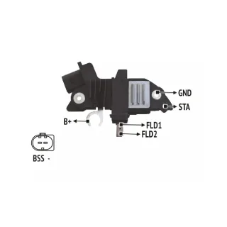 REGULADOR DE VOLTAJE 12V BOSCH BMW Z4 (IMPORTADO)