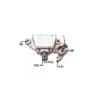 REGULADOR DE VOLTAJE MANDO  DAEWO TICO-KIA  12V. (IMPORTADO)
