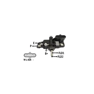 REGULADOR DE VOLTAJE 24V SERIE NASHVILLE SERIE  NACIONAL OEM = 1861920 / 1861924